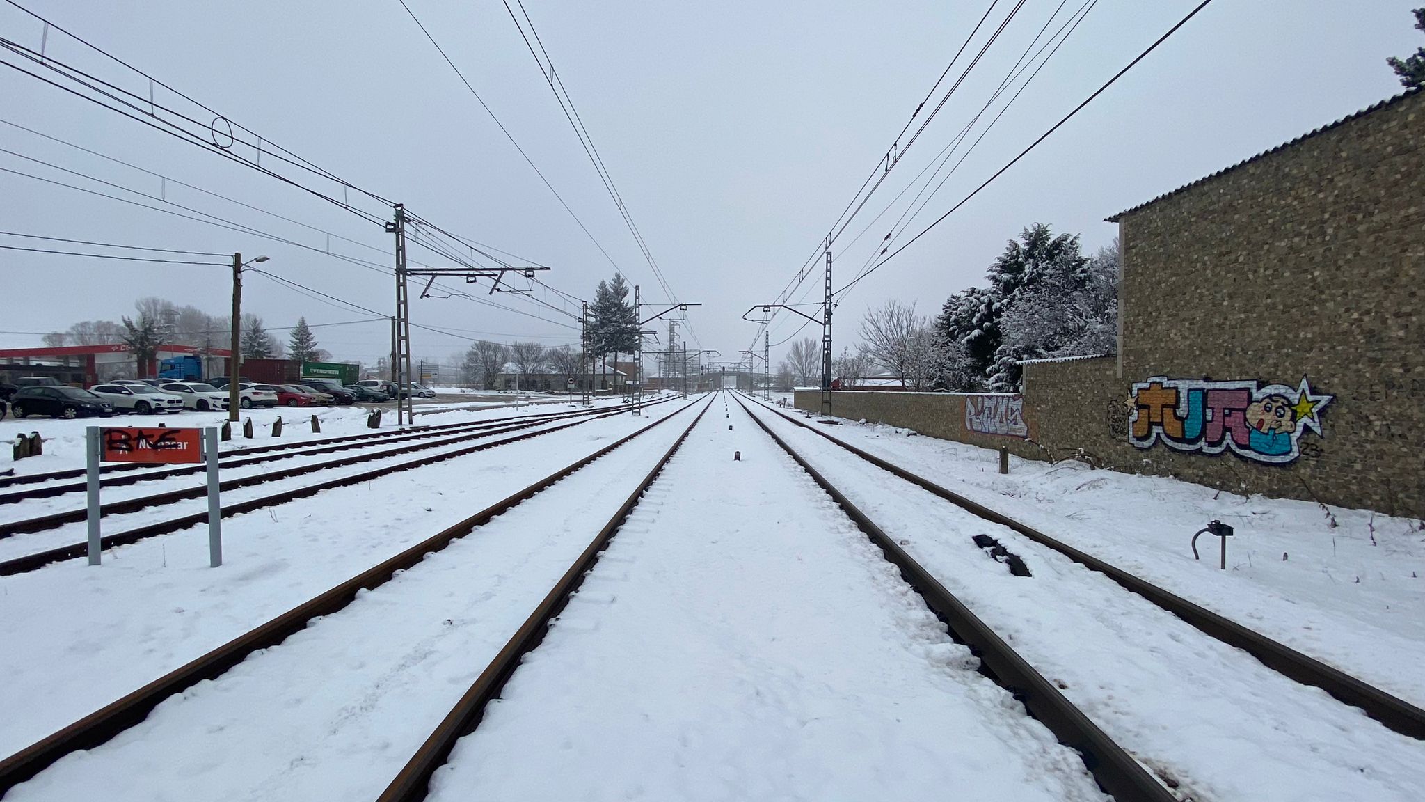 La nieve en Pajares