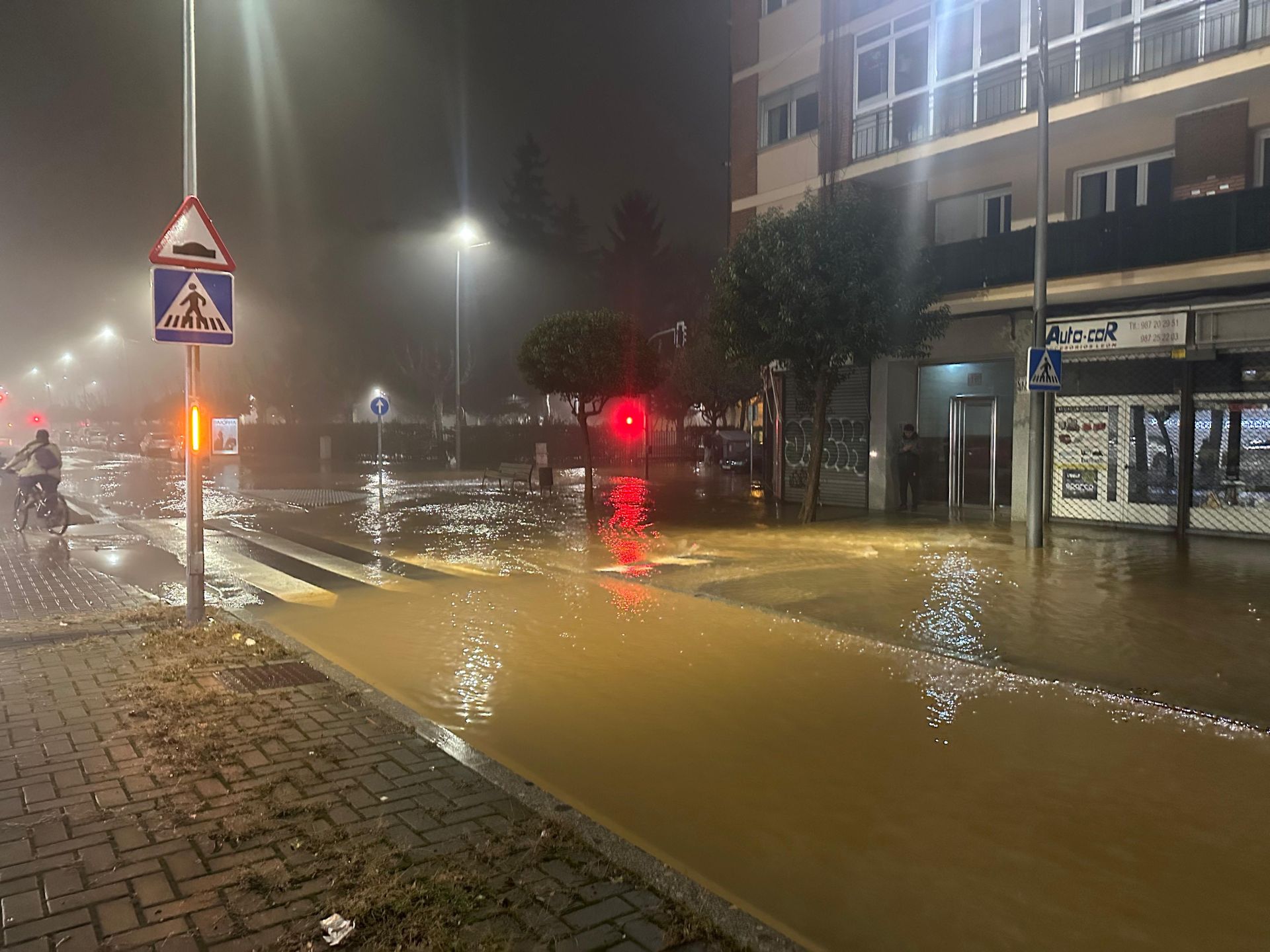 Inundación en Fernández Ladreda