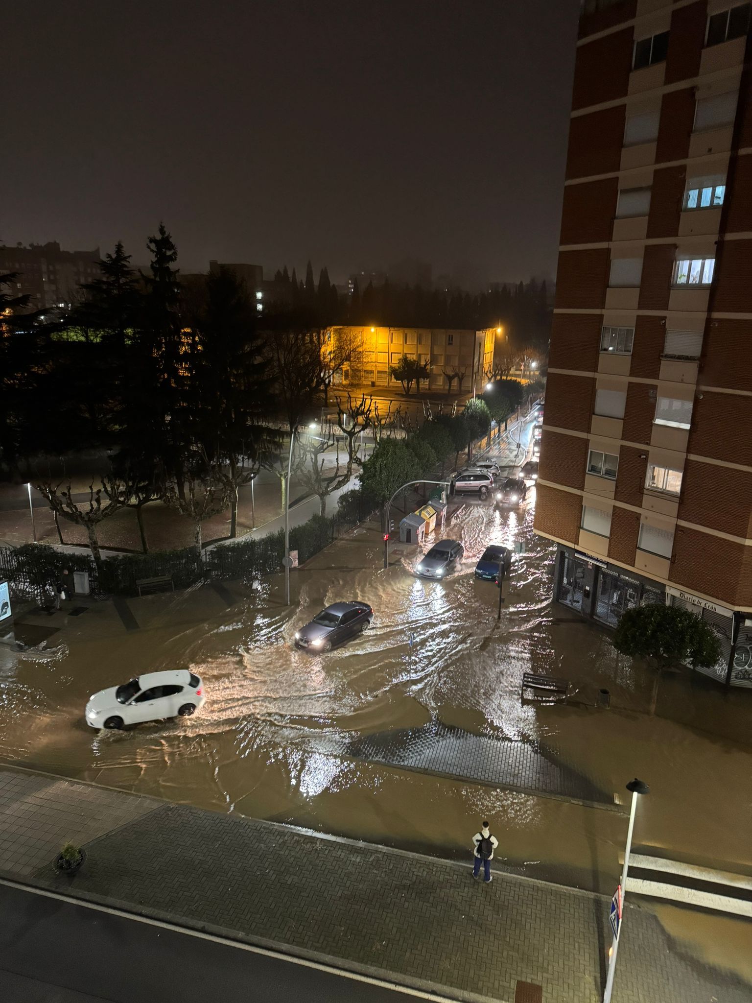 Inundación en Fernández Ladreda