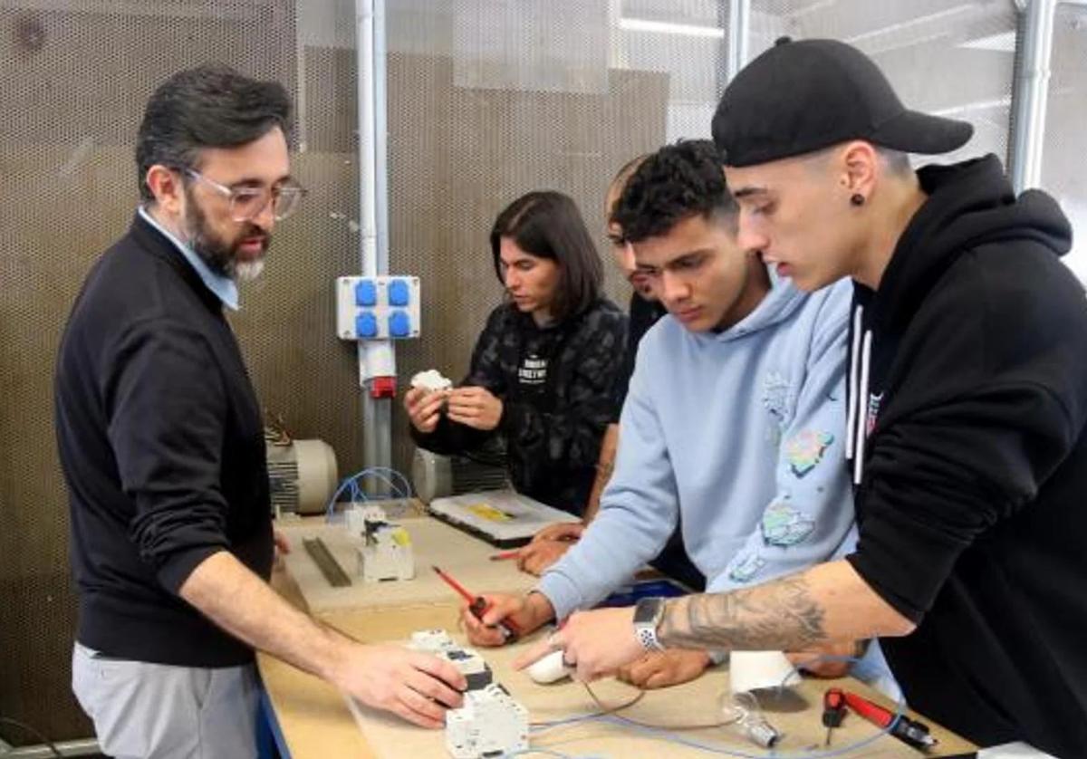 Alumnos de FP.