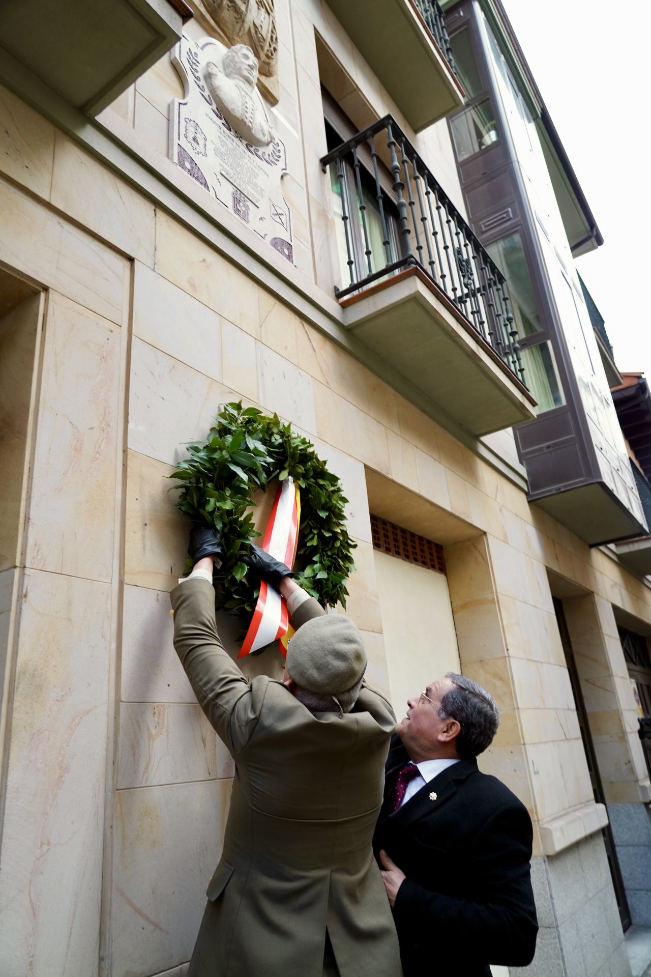 Homenaje al coronel Joaquín Rubín de Celis y Lastra