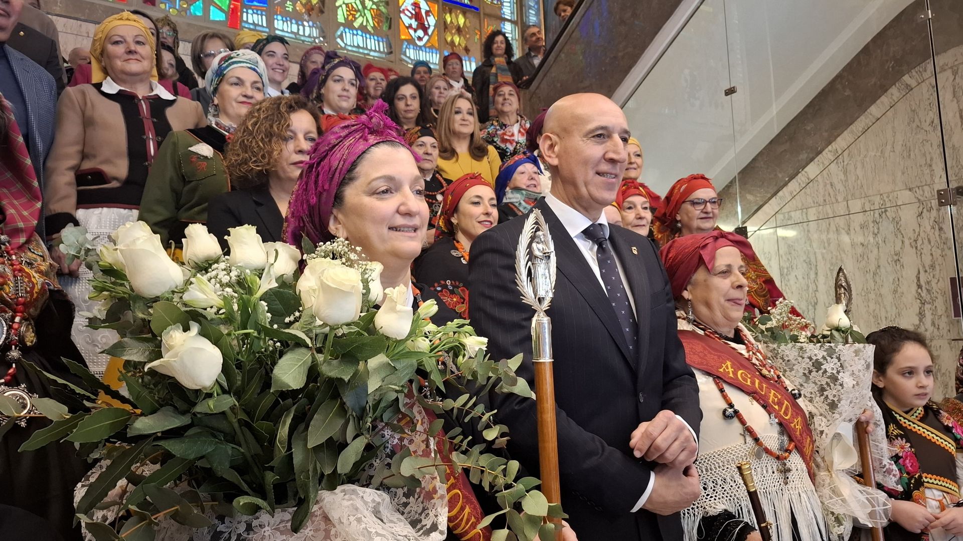 Celebración del Día de las Águedas en León