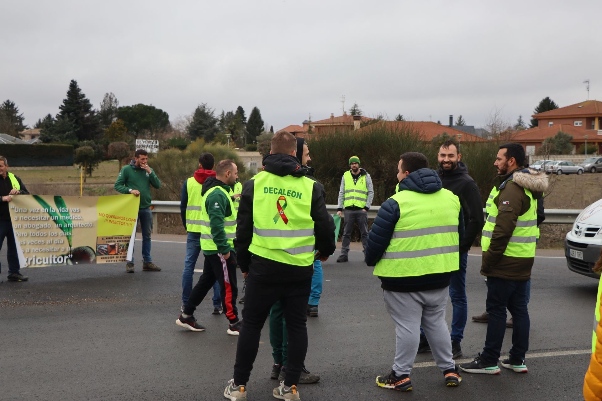 Las protestas del campo vuelven a las carreteras de León