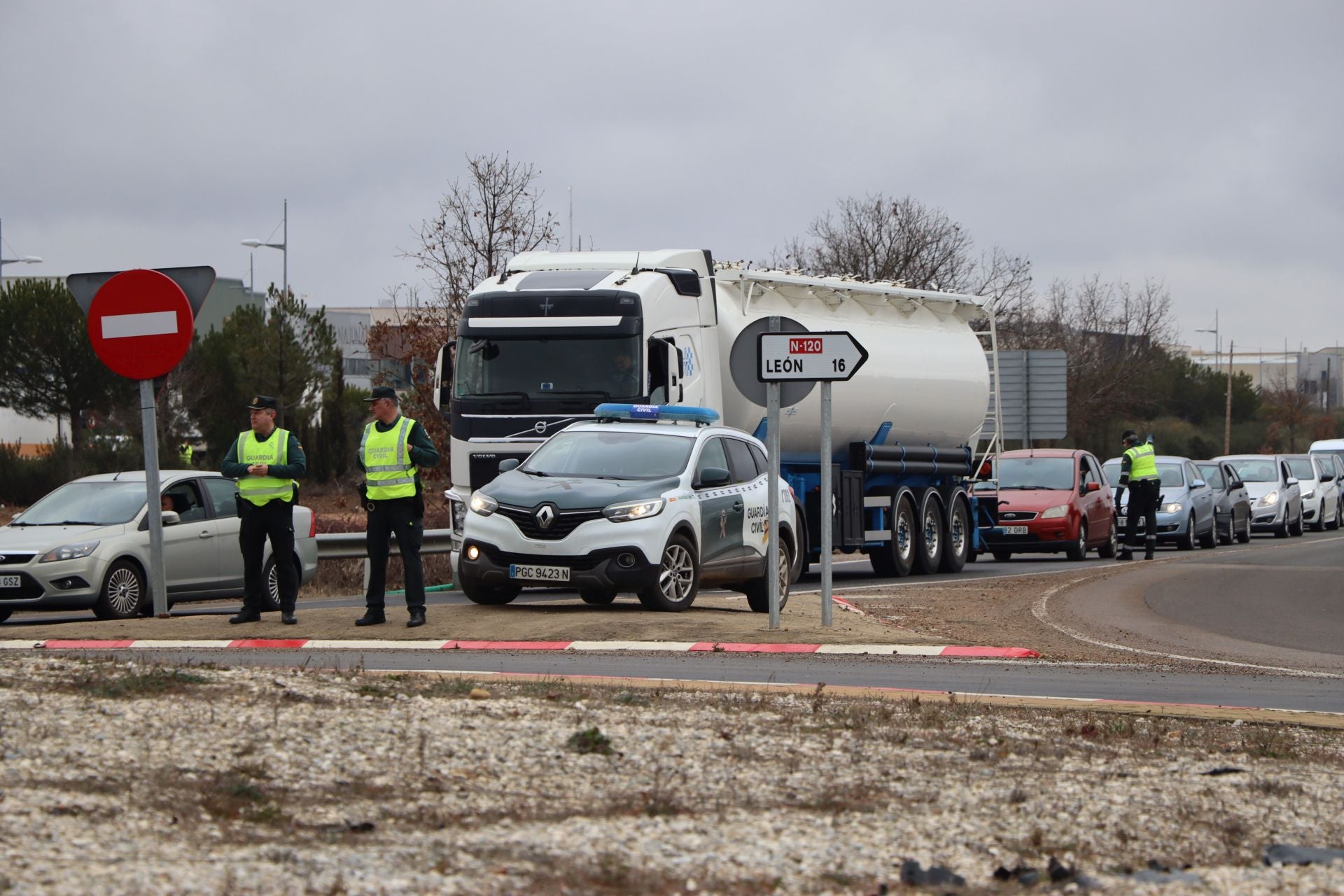 Las protestas del campo vuelven a las carreteras de León