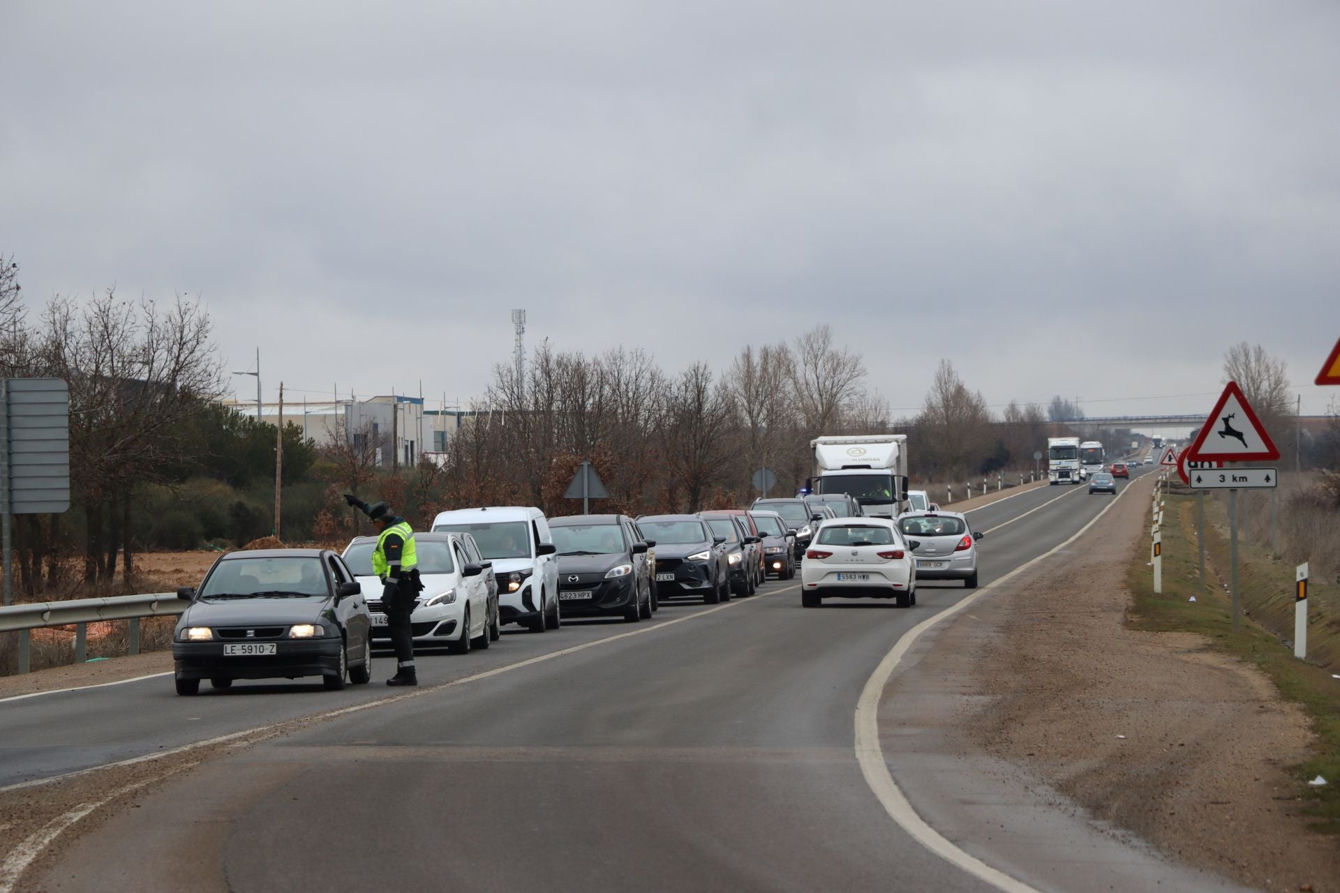 Las protestas del campo vuelven a las carreteras de León