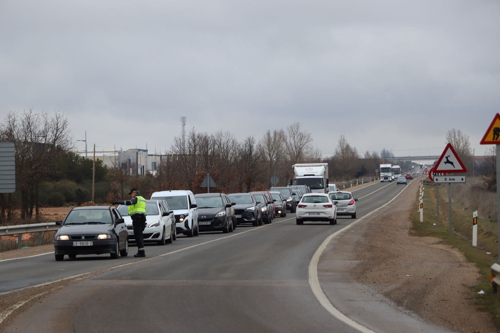 Las protestas del campo vuelven a las carreteras de León