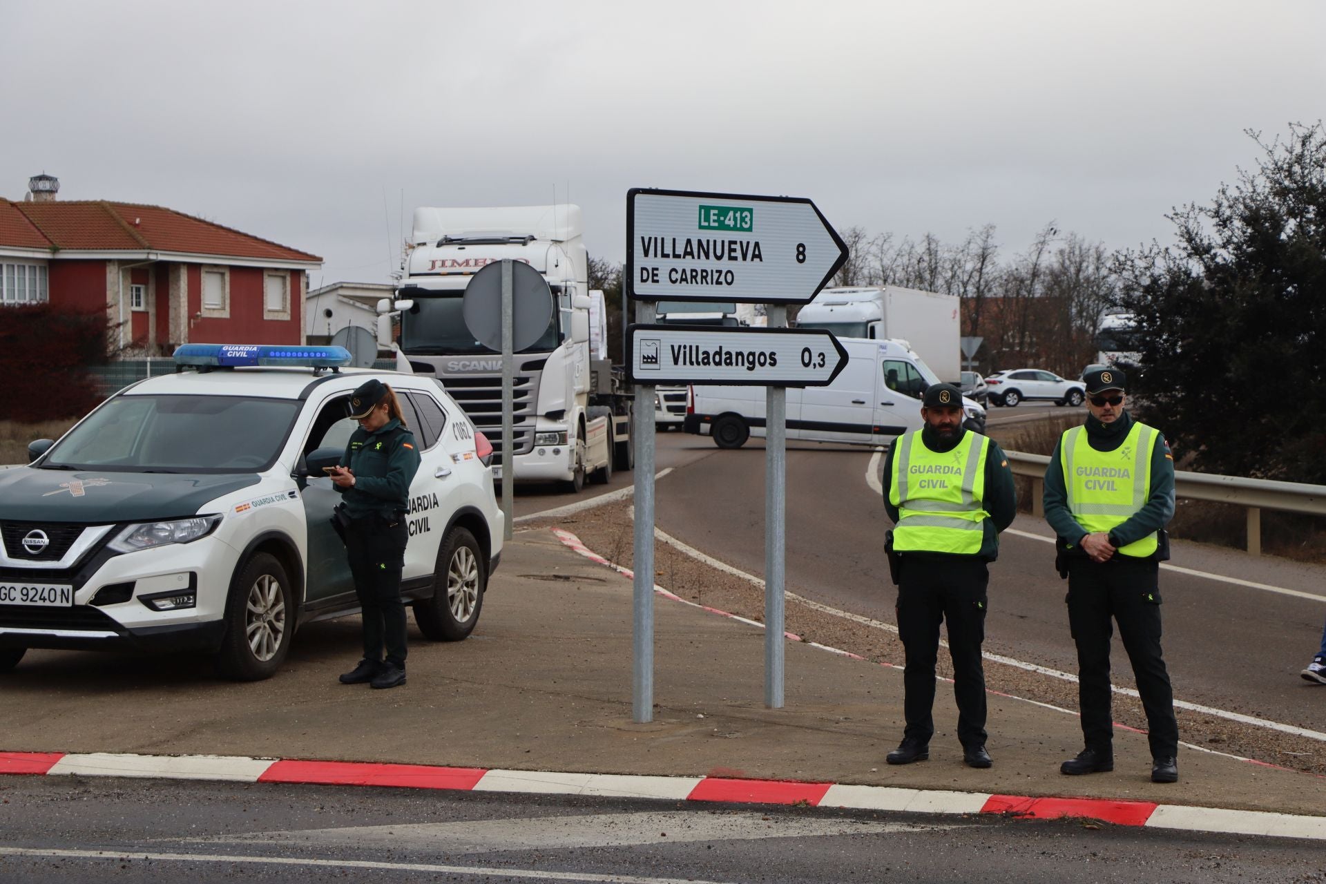 Las protestas del campo vuelven a las carreteras de León