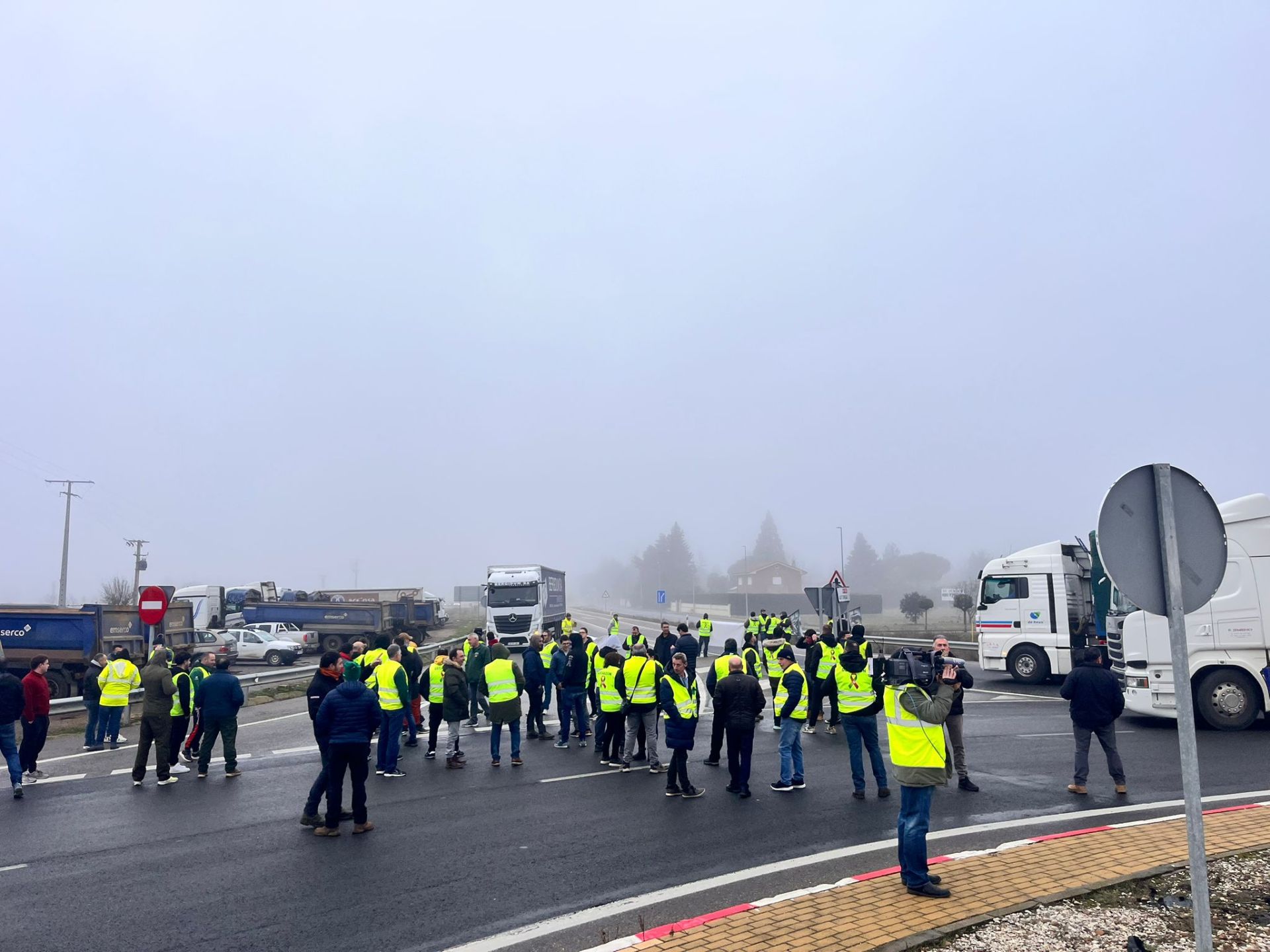 Las protestas del campo vuelven a las carreteras de León