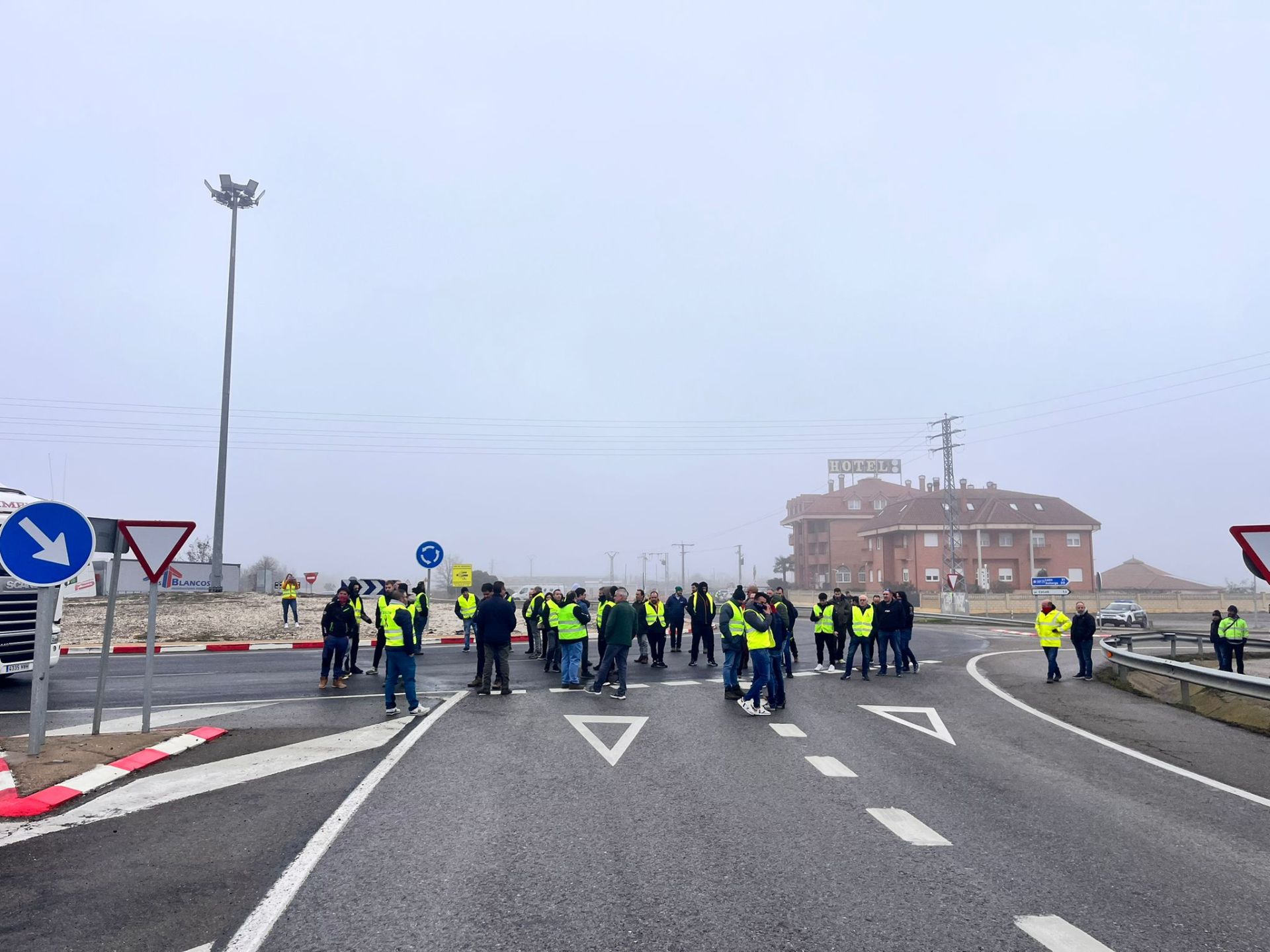 Las protestas del campo vuelven a las carreteras de León