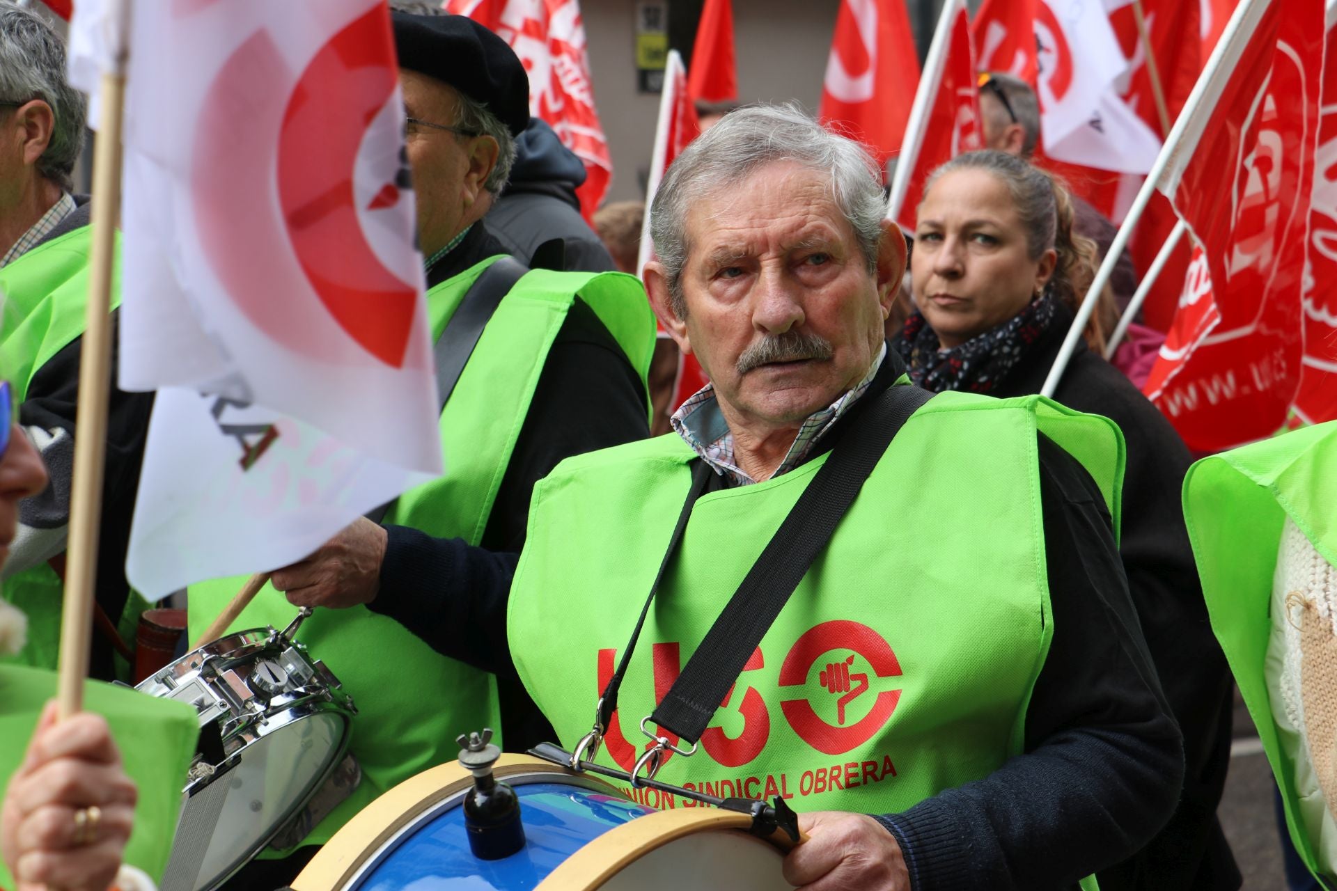 Las imágenes de la manifestación del 16-F en León