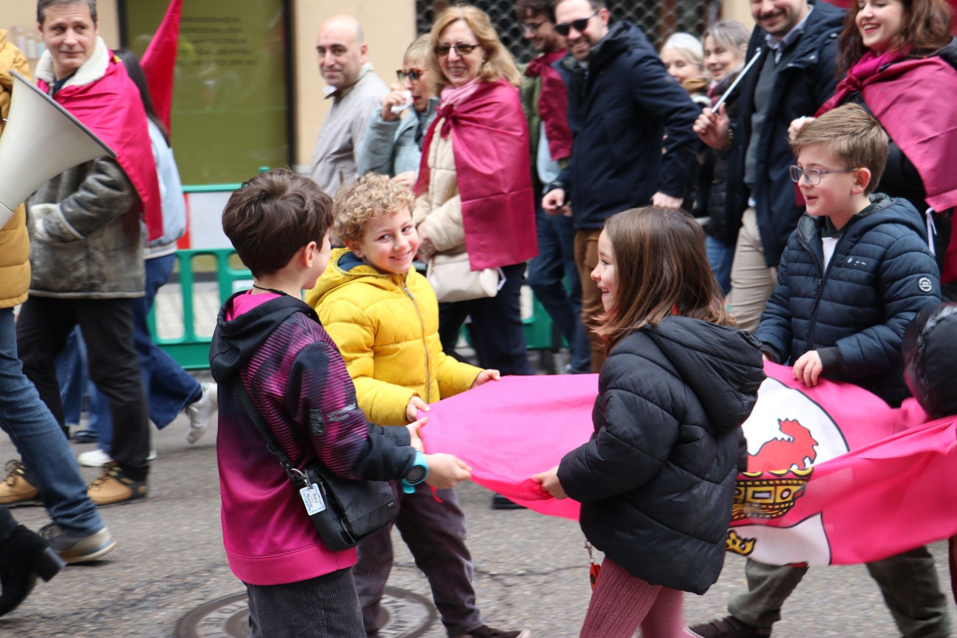 Las imágenes de la manifestación del 16-F en León