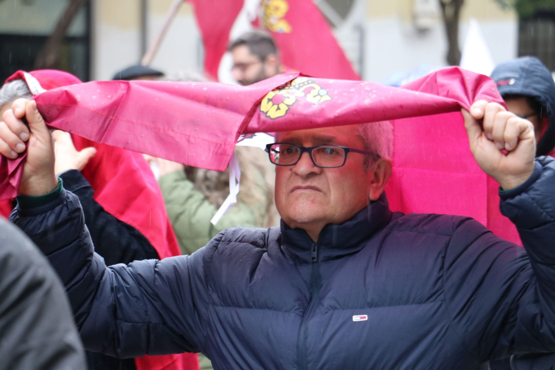 Las imágenes de la manifestación del 16-F en León