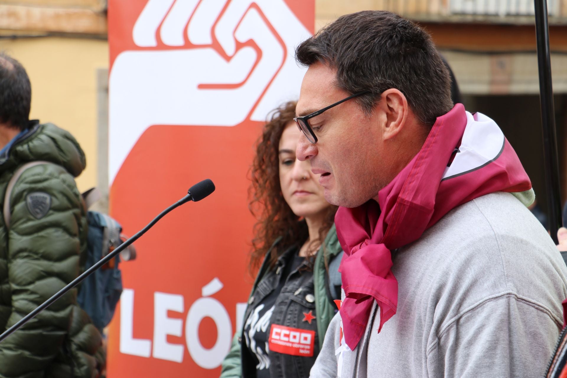 Las imágenes de la manifestación del 16-F en León