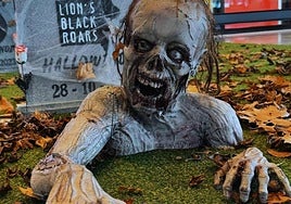 Decoración de la última edición del Hallowindie.