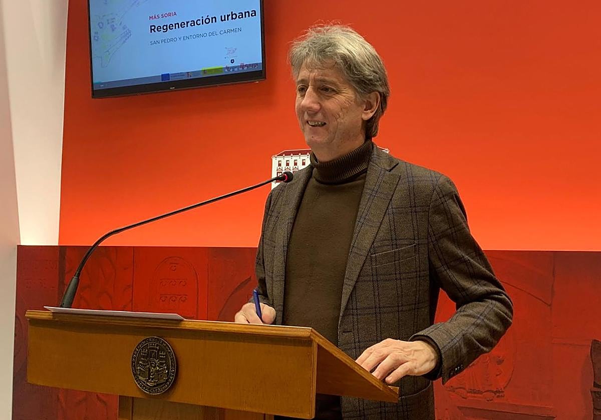 Carlos Martínez, secretario general del PSOE de Castilla y León.