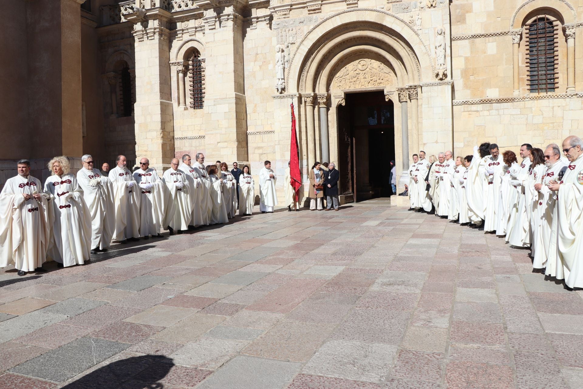 Última etapa de la peregrinación desde Sevilla y León