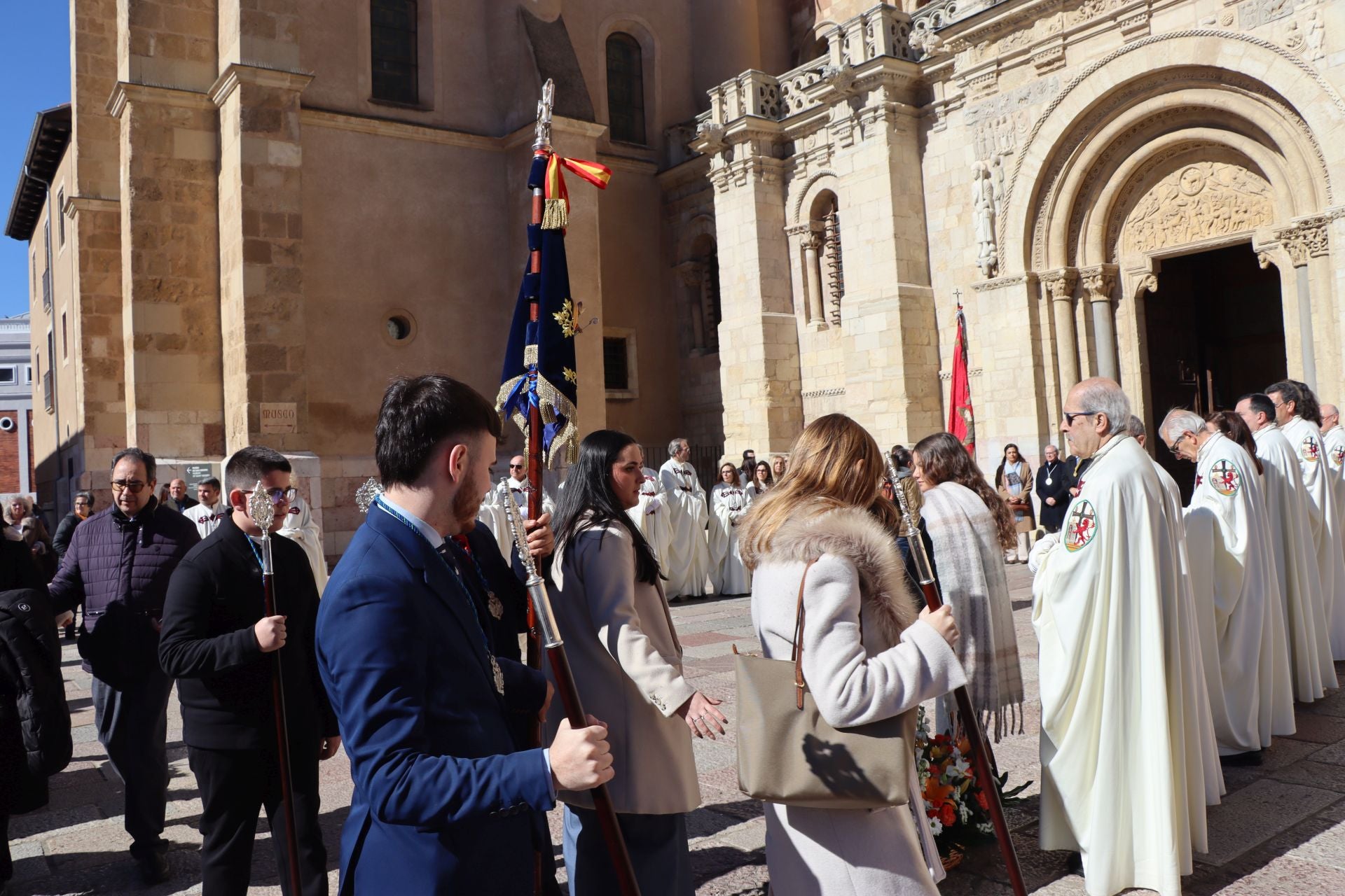Última etapa de la peregrinación desde Sevilla y León