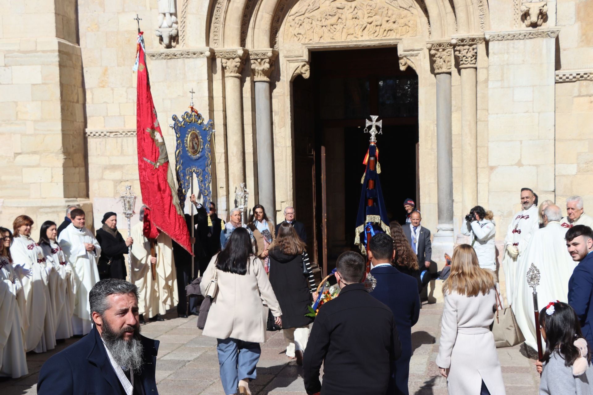 Última etapa de la peregrinación desde Sevilla y León