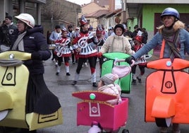 Desfile de carnaval en Valencia de Don Juan