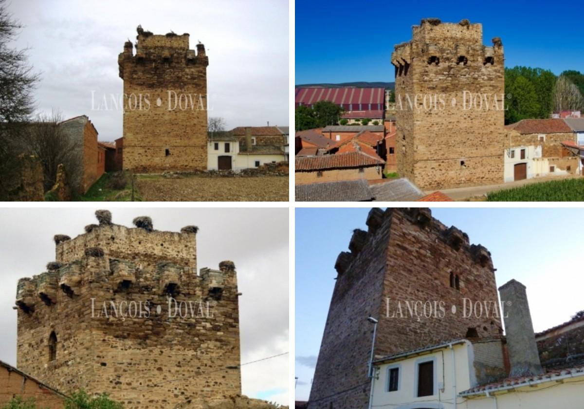 Imagen del castillo de Quintana del Marco.
