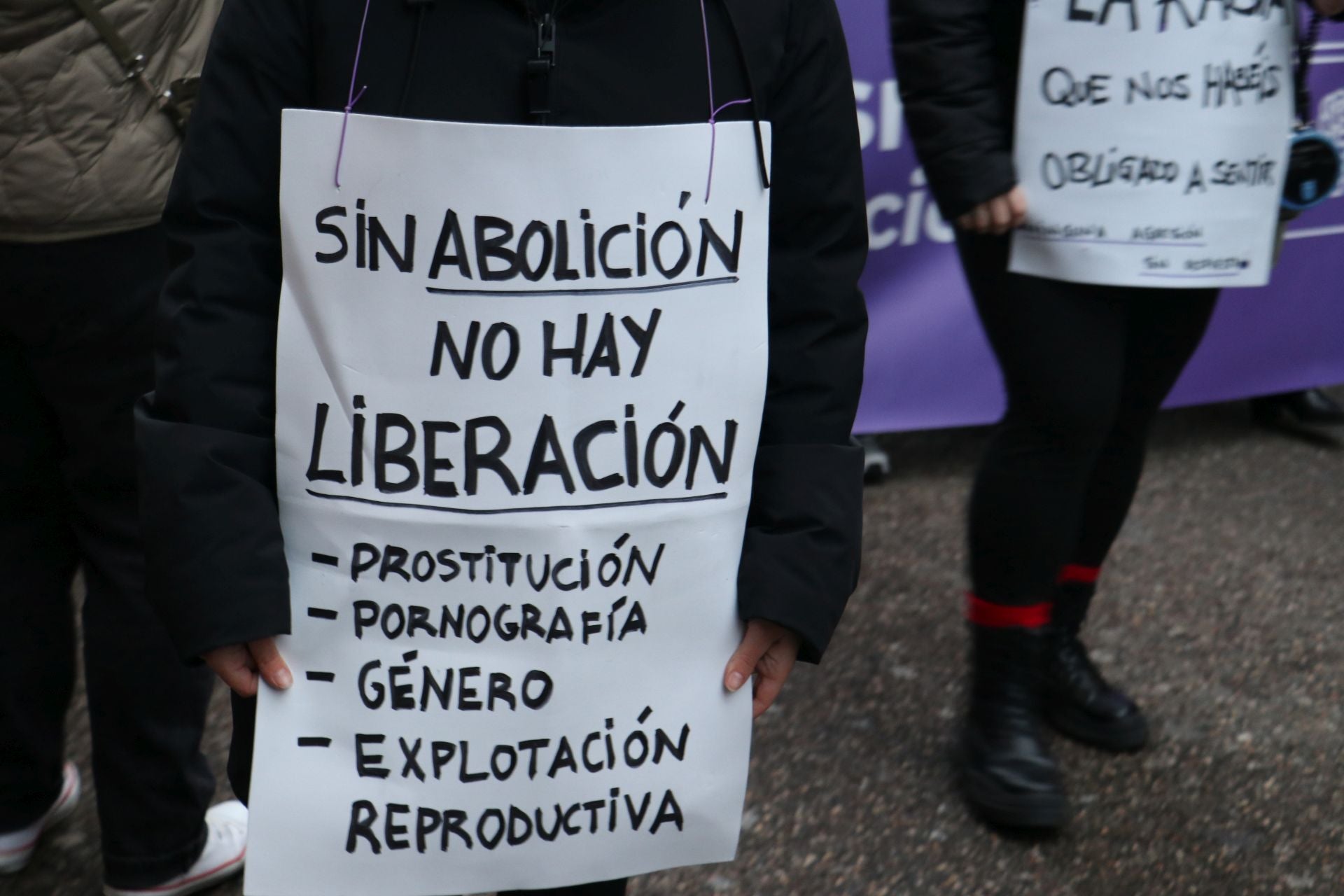 Las imágenes de la segunda manifestación por el 8M en León