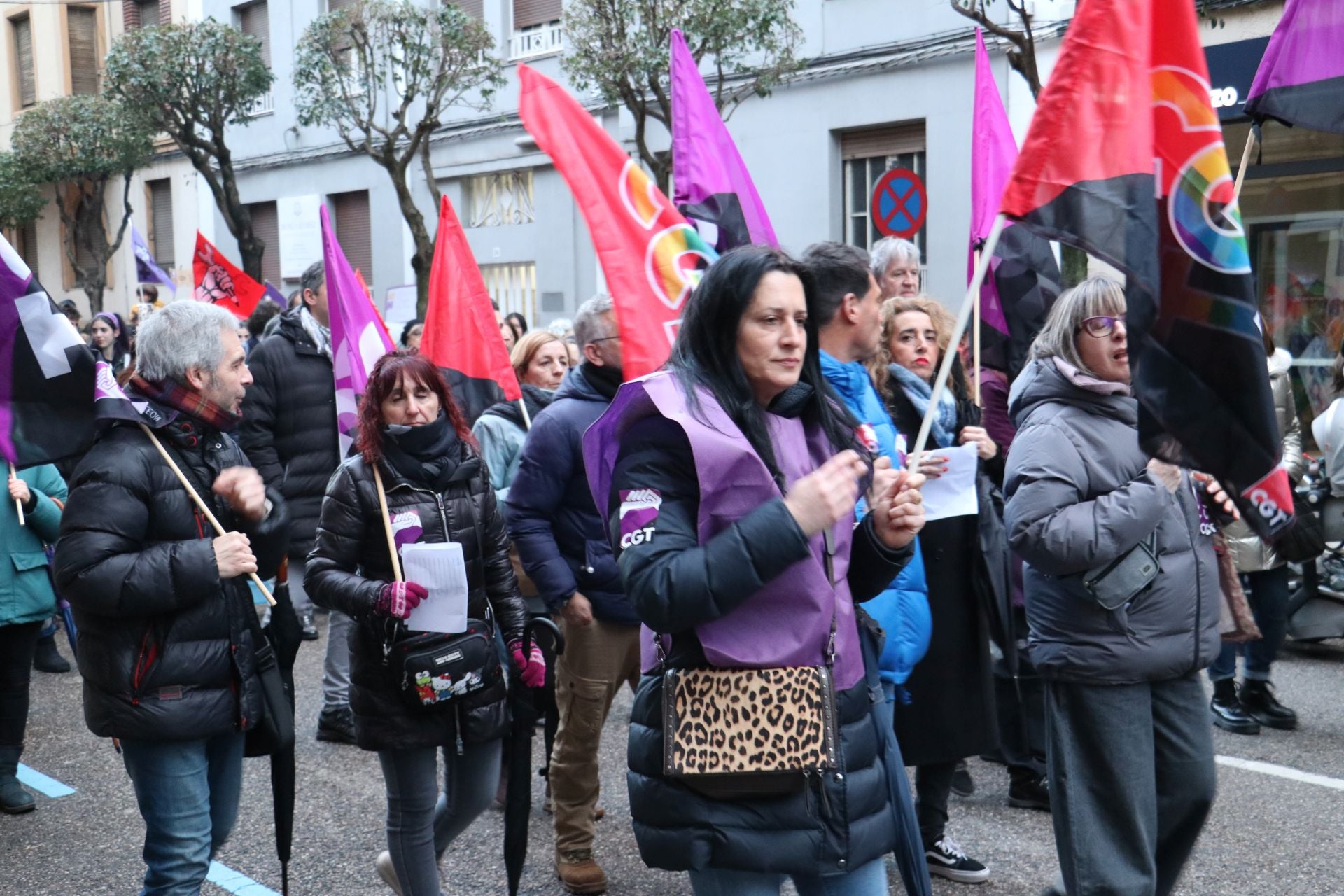 Las imágenes de la segunda manifestación por el 8M en León