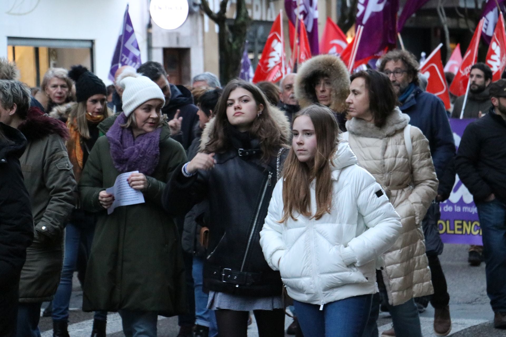 Las imágenes de la segunda manifestación por el 8M en León
