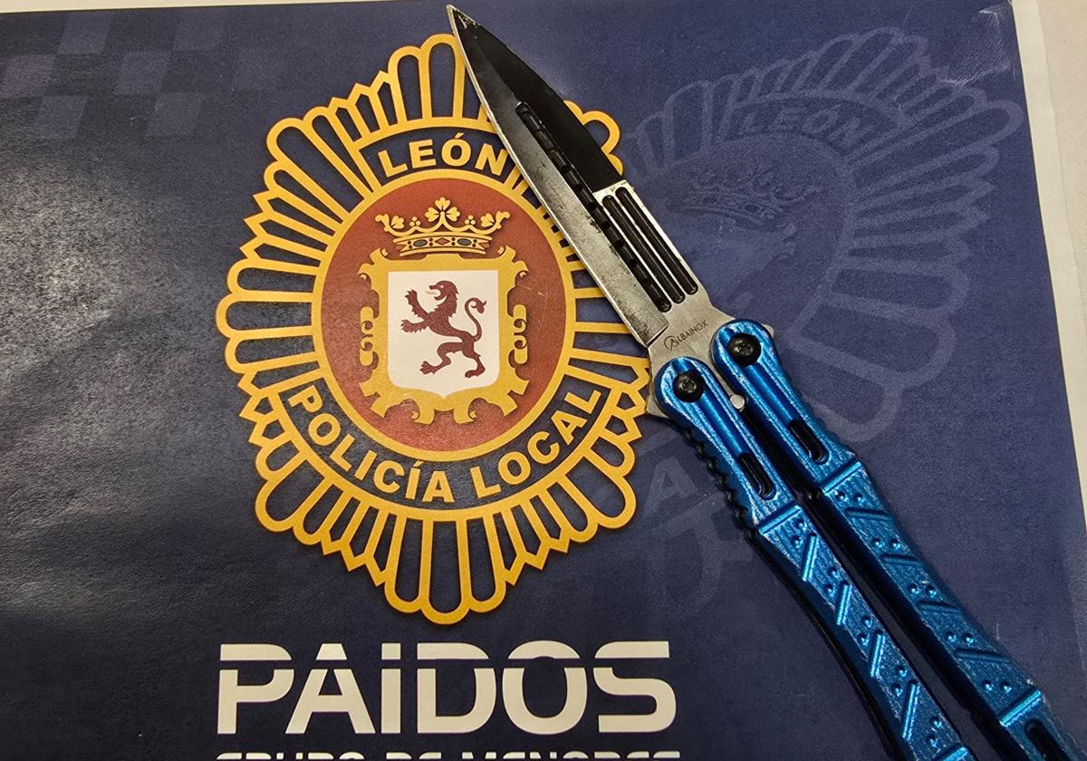Incautan drogas y una navaja a menores haciendo botellón en León