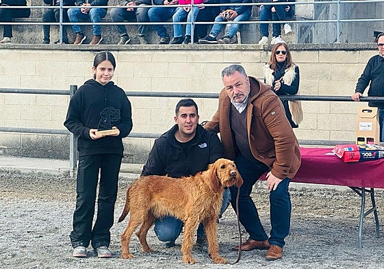 El actual campeón de España, Antonio Sánchez, participó en el concurso de rastro