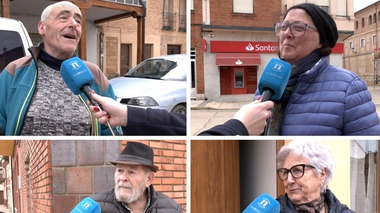 Imagen de los vecinos de Valderas.