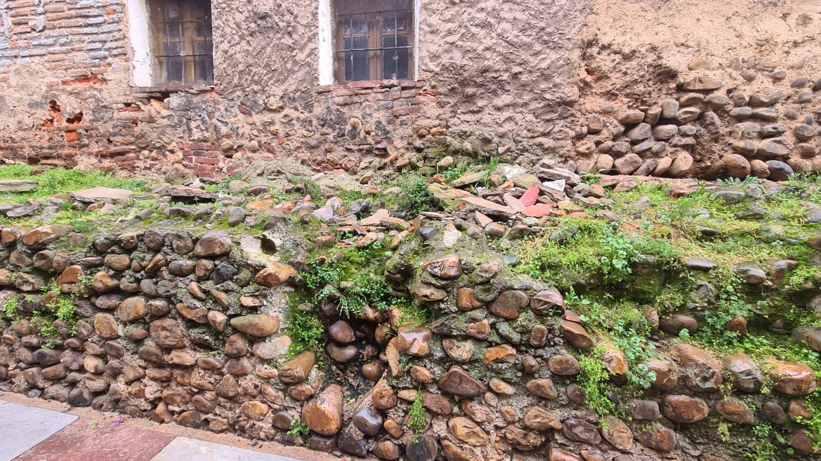 Así se encuentra el paseo de las Cercas de León
