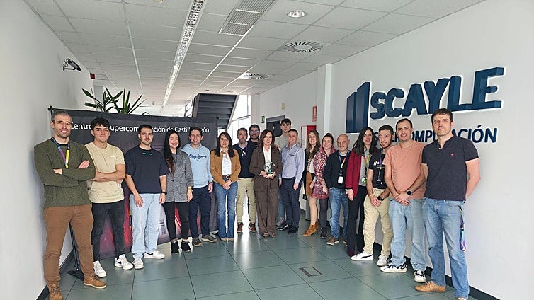 Premio al Scayle leonés por renovar su superordenador Caléndula