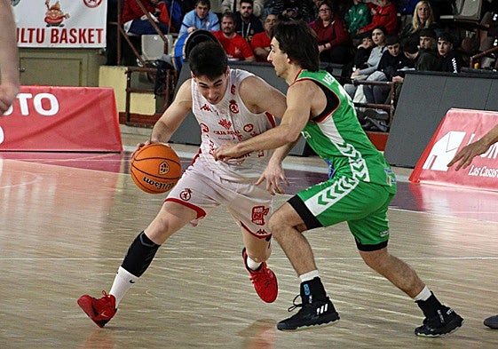 Un momento del partido