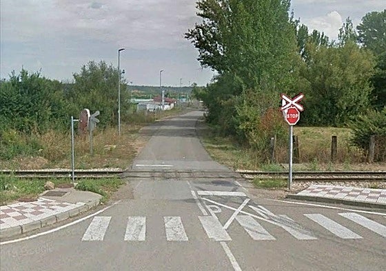 Paso a nivel que quedará suprimido.