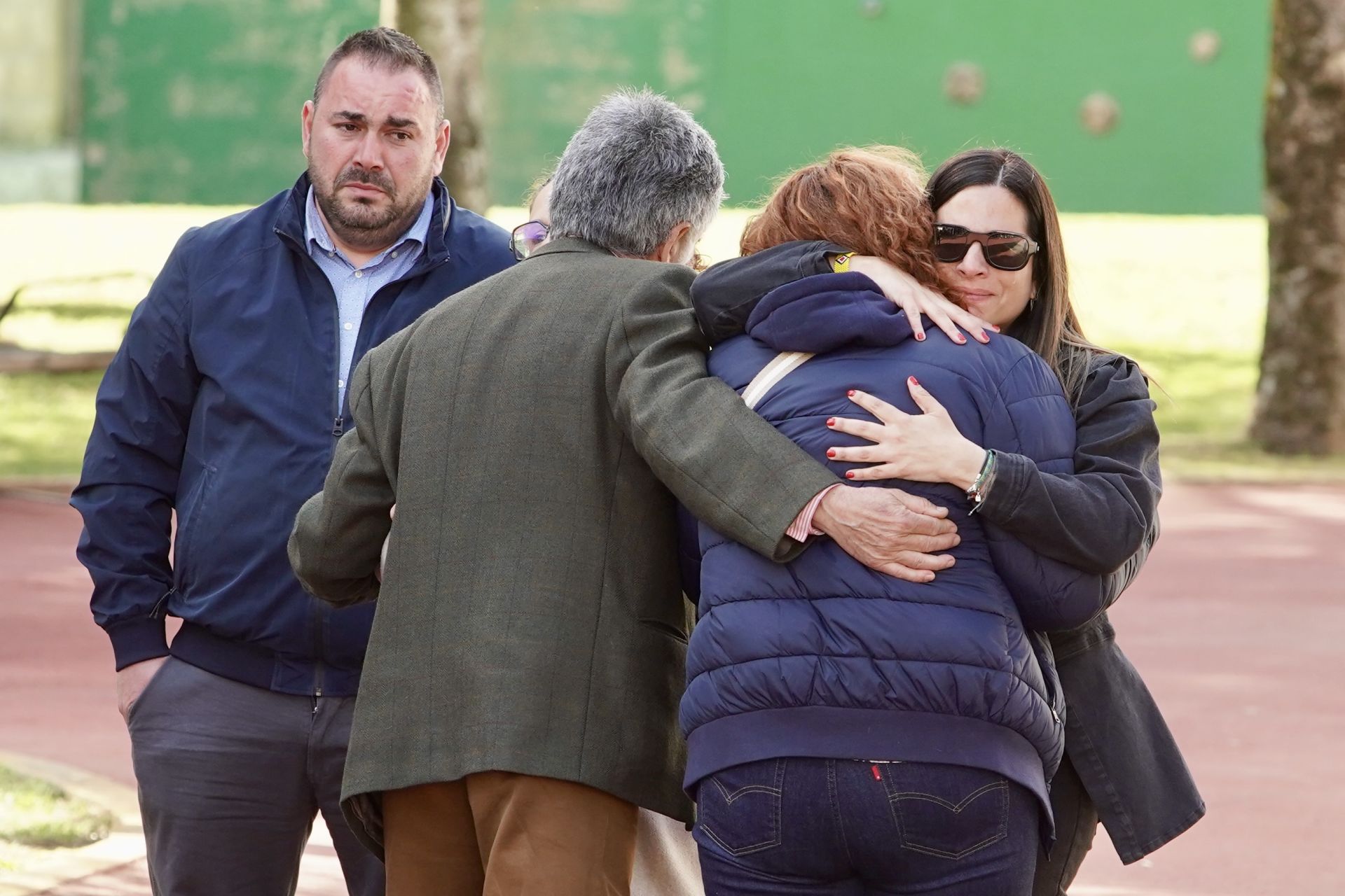 Acto de recibimiento de los mineros fallecidos en Villablino