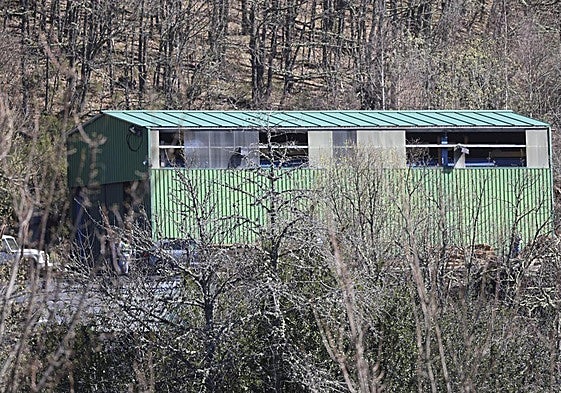 Mina de Cerredo donde se produjo el siniestro.