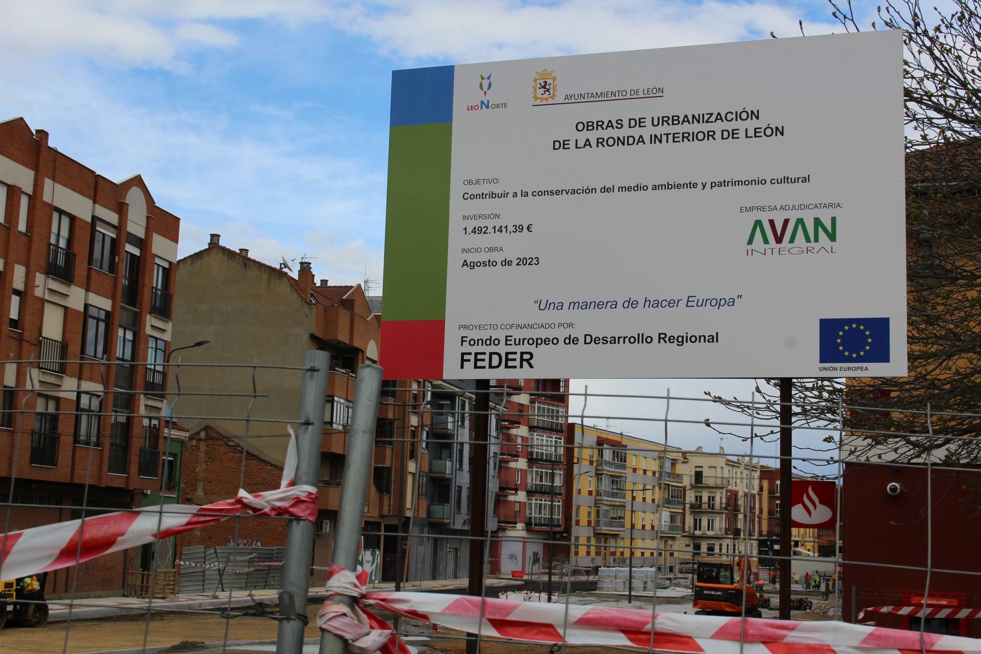 Las obras de la Ronda Interior en el Espolón, a punto de finalizar