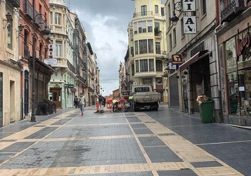 La calle Ancha y las plazas de Botines y Regla reforman su suelo por 2,7 millones de euros