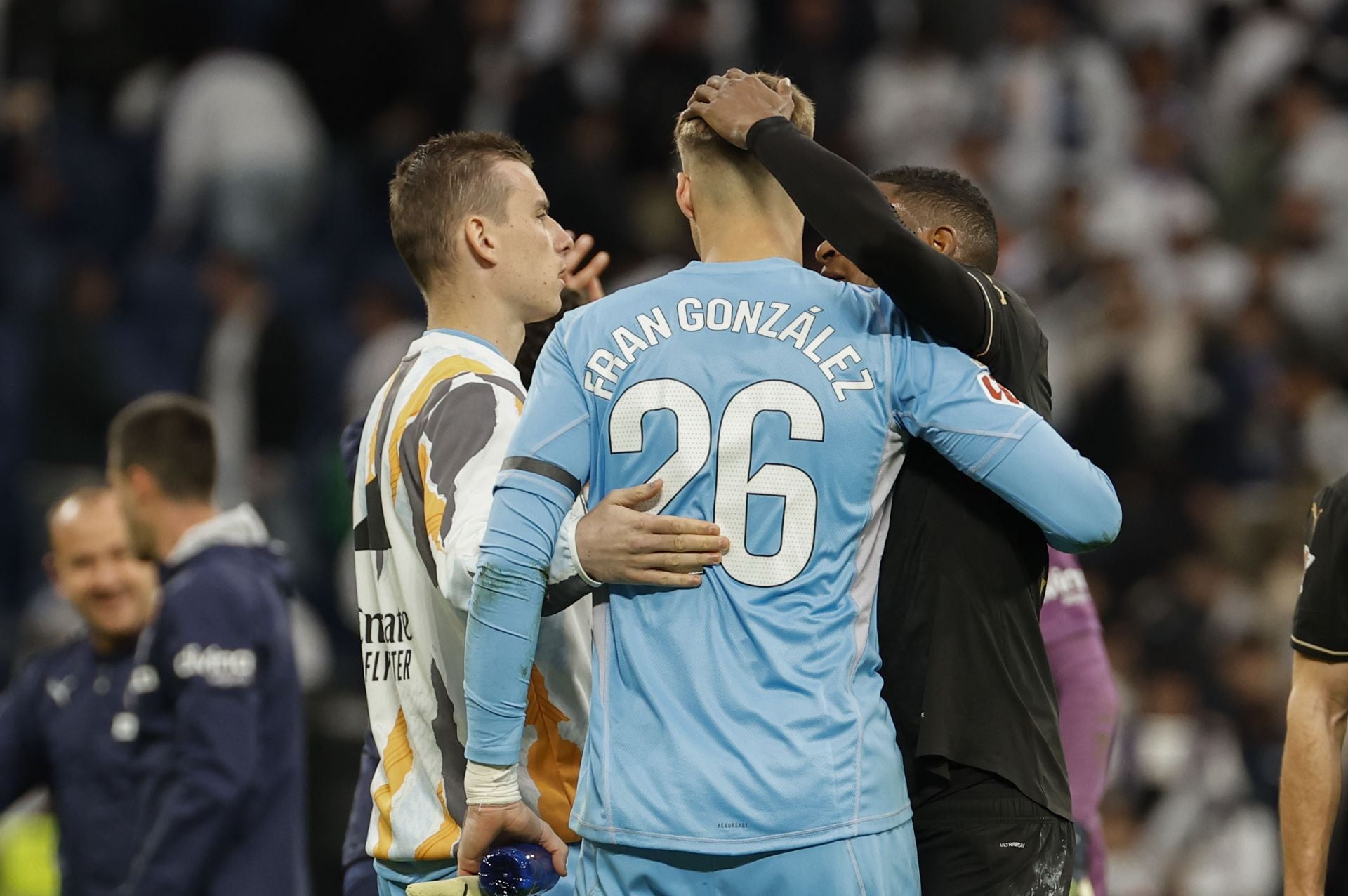 Las imágenes del debut con el Real Madrid de Fran González