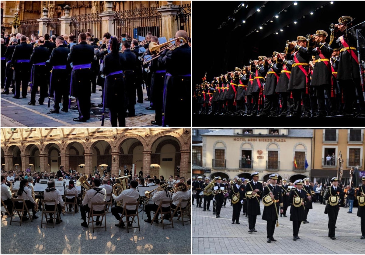 Las cuatro bandas independientes que marcan el paso a las cofradías