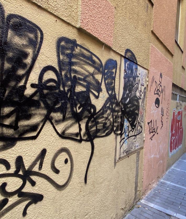 Imagen secundaria 2 - El PP tira de ironía: «Leoneses y visitantes podrán disfrutar de un casco histórico lleno de pintadas»
