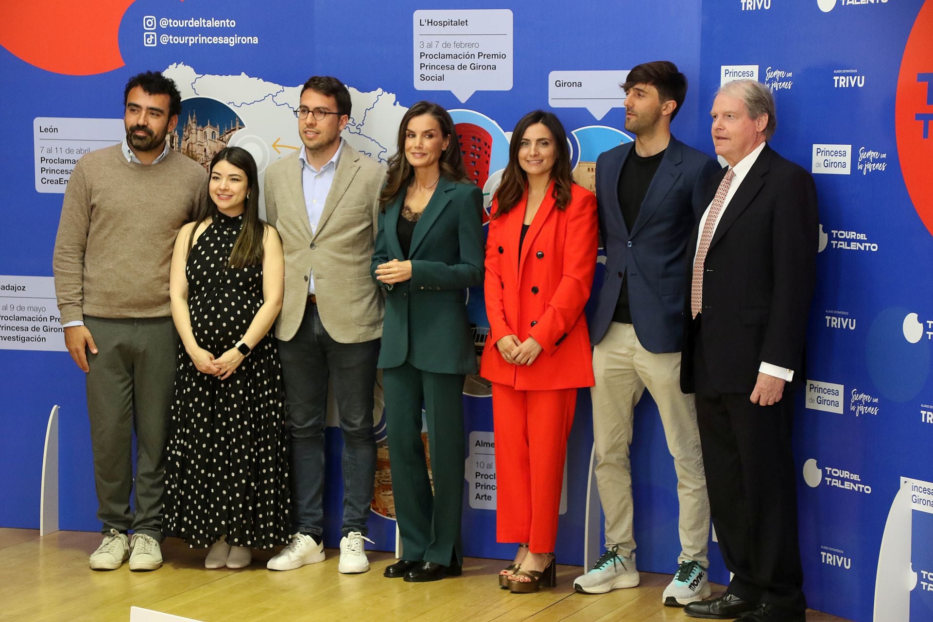 La visita de la reina Letizia a León, en imágenes
