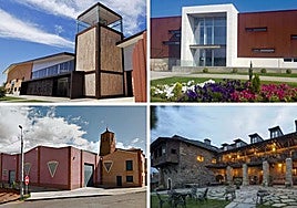 Imágenes de algunas de las bodegas de la provincia.