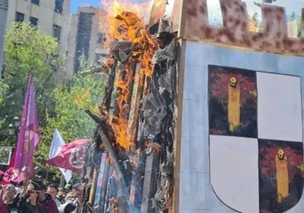 Manifestación leonesista el pasado 23 de abril.