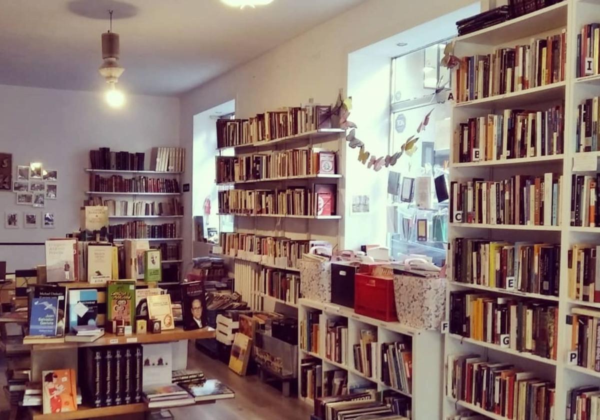 Una librería solidaria de AIDA Books.