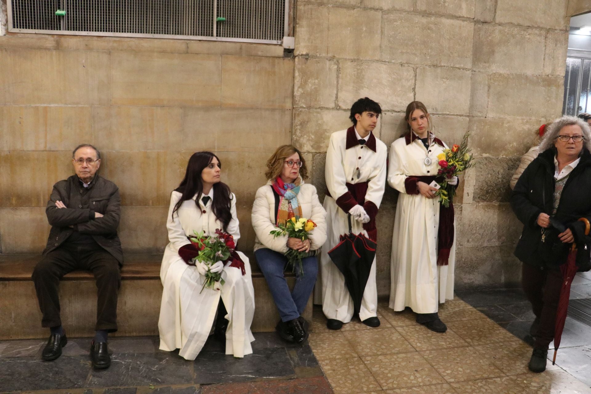 Las imágenes de la no procesión del Rosario de Pasión