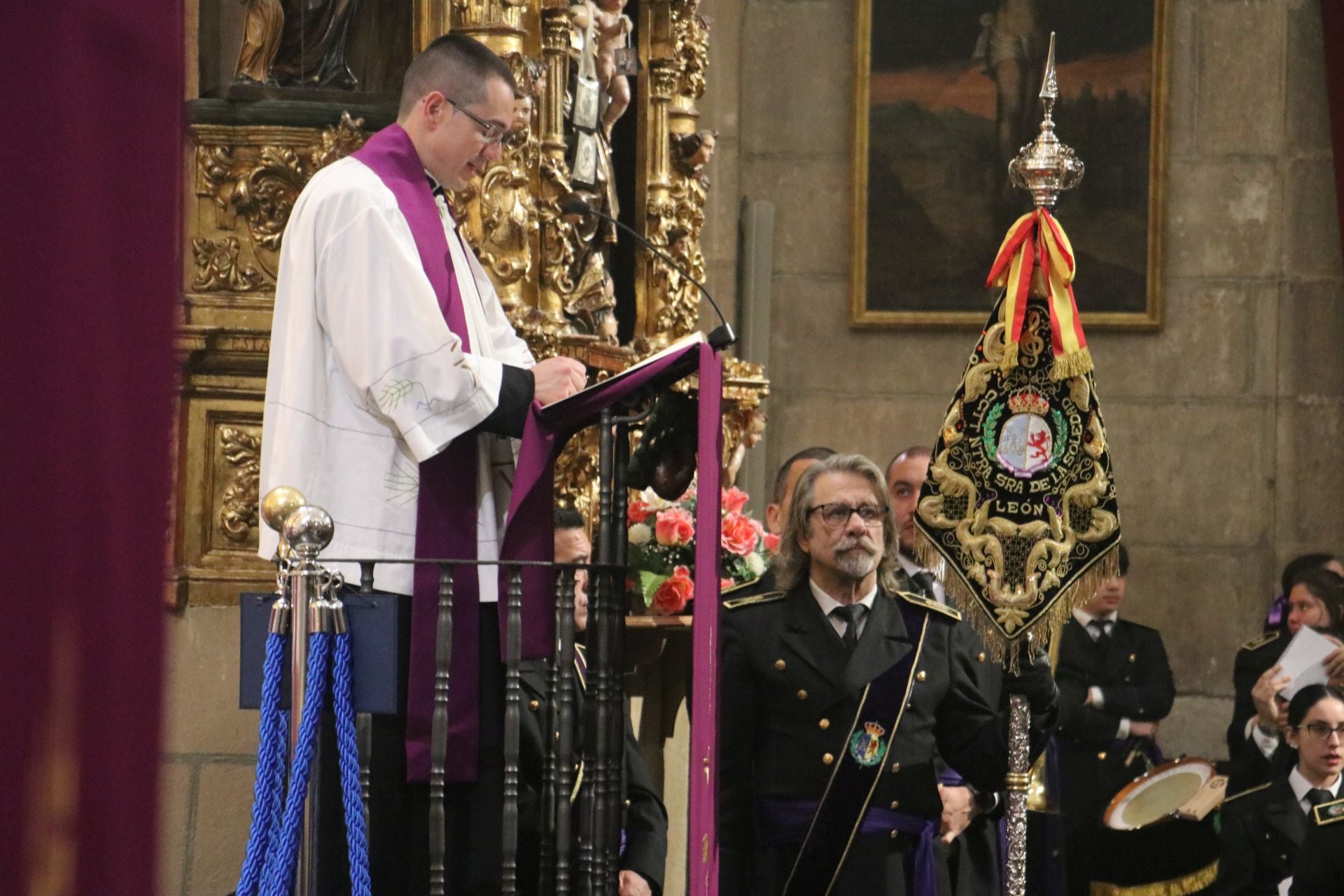Las imágenes de la no procesión del Rosario de Pasión