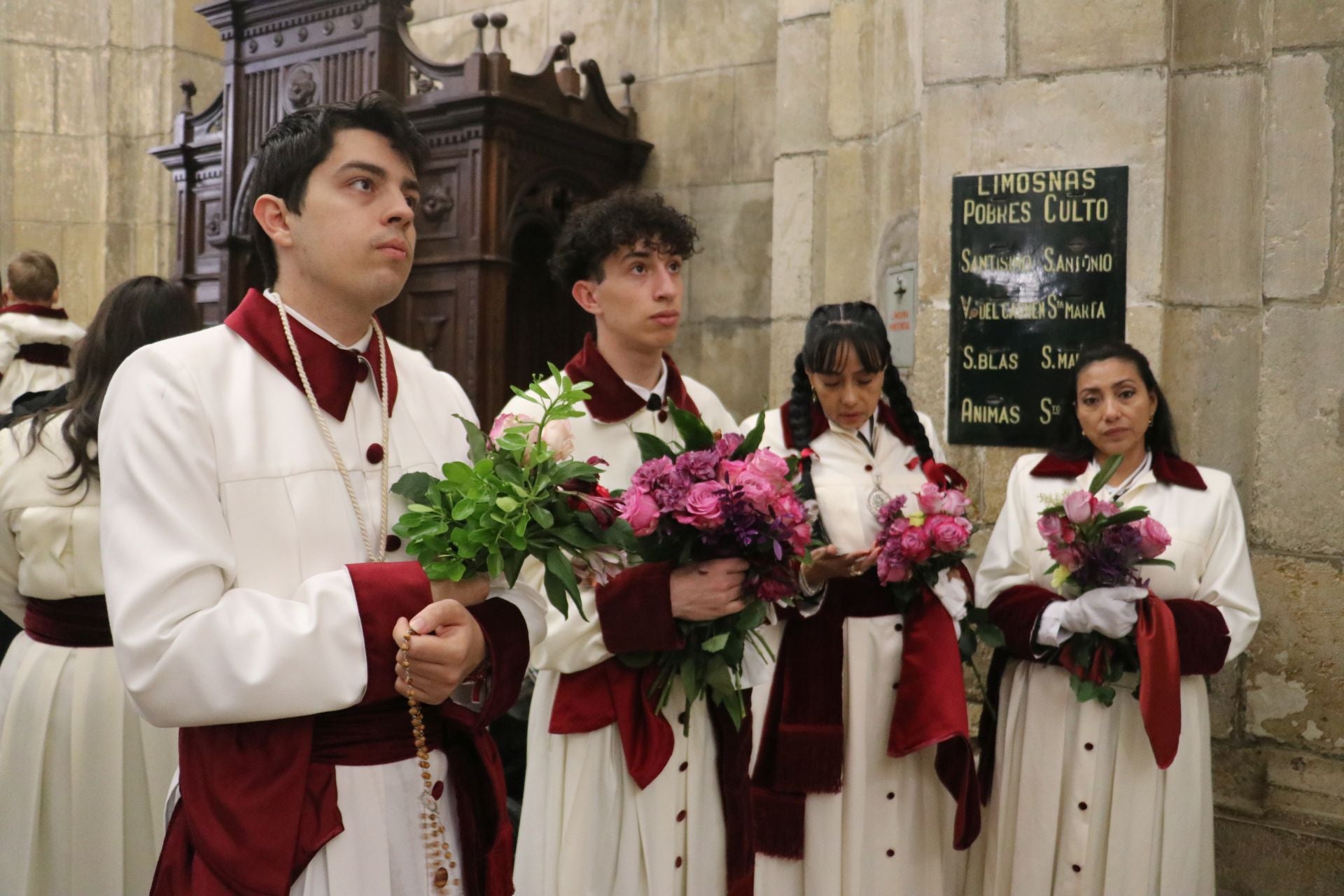 Las imágenes de la no procesión del Rosario de Pasión