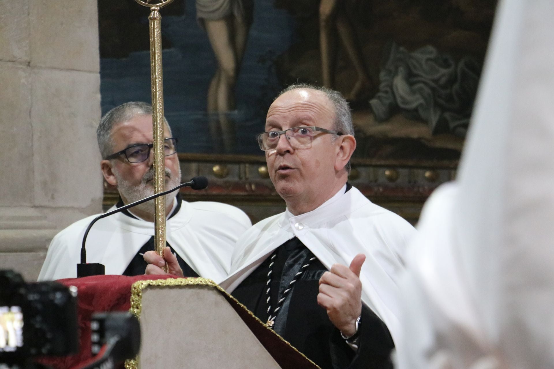 Las imágenes de la suspensión de la Solemne Adoración de las Llagas de Cristo en León
