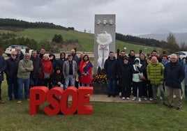 El PSOE de León conmemora el 94 aniversario de la proclamación de la II República en Benllera